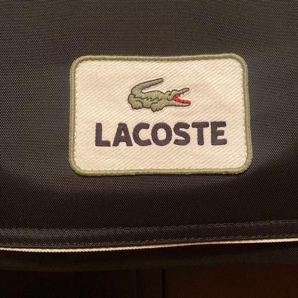 LACOSTE Nylon laptop bag. Crossbody. - Picture 3 of 11